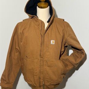 Carhartt Brown Hooded Jacket